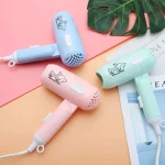 2024 Cartoon Fashion Hair Dryer for Children/Students/Dormitories/Travel Portable Foldable 2-speed Home Hair Dryer - Image 3