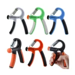 Adjustable Power Exercise Gripper Strengthener Hand Grip with Counter 5kg to 60kg Presser 1 pc - Image 6